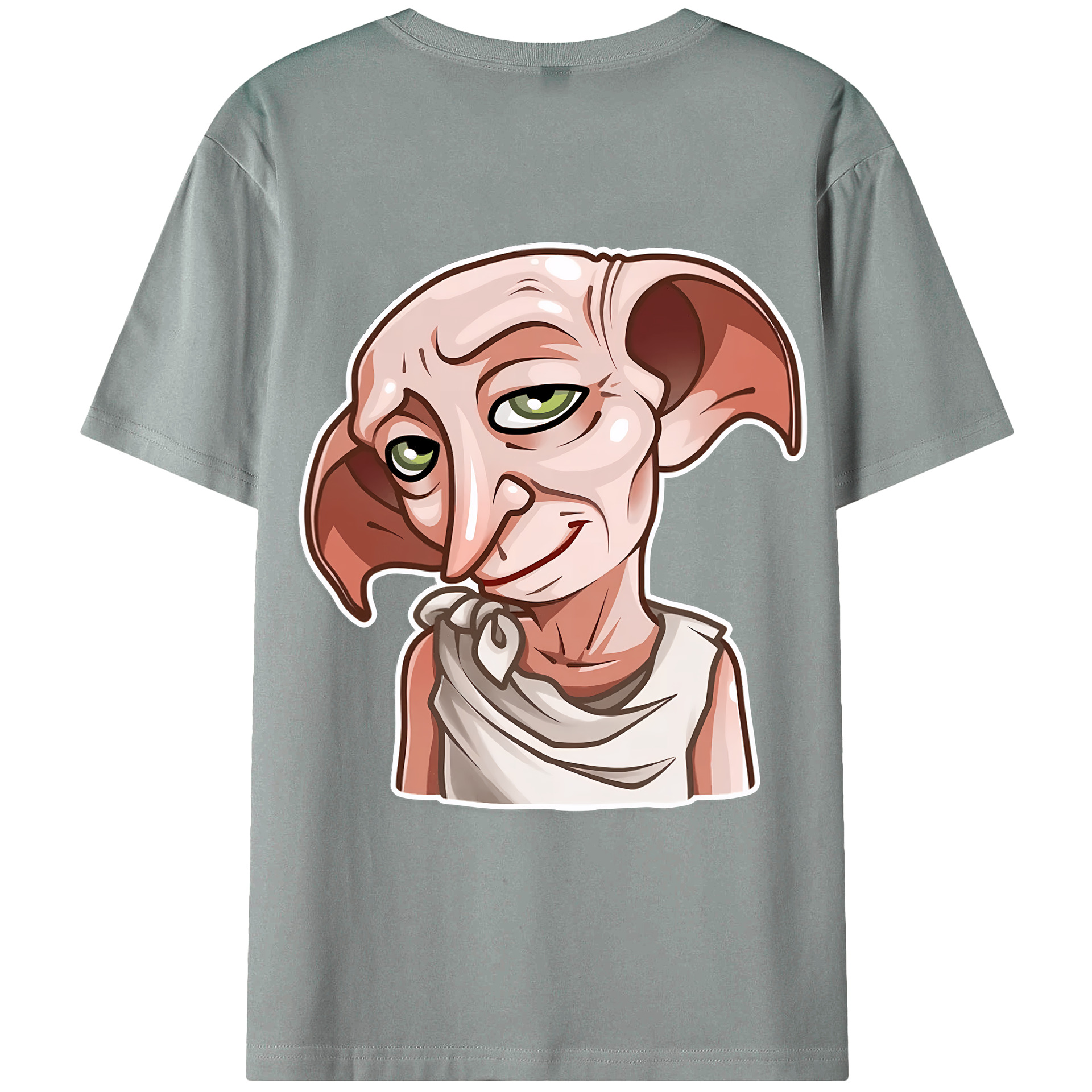 （画像用） Harry Potter ハリー・ポッターシリーズ 綿100％ メンズ半袖Tシャツ（バックプリント） 通気性